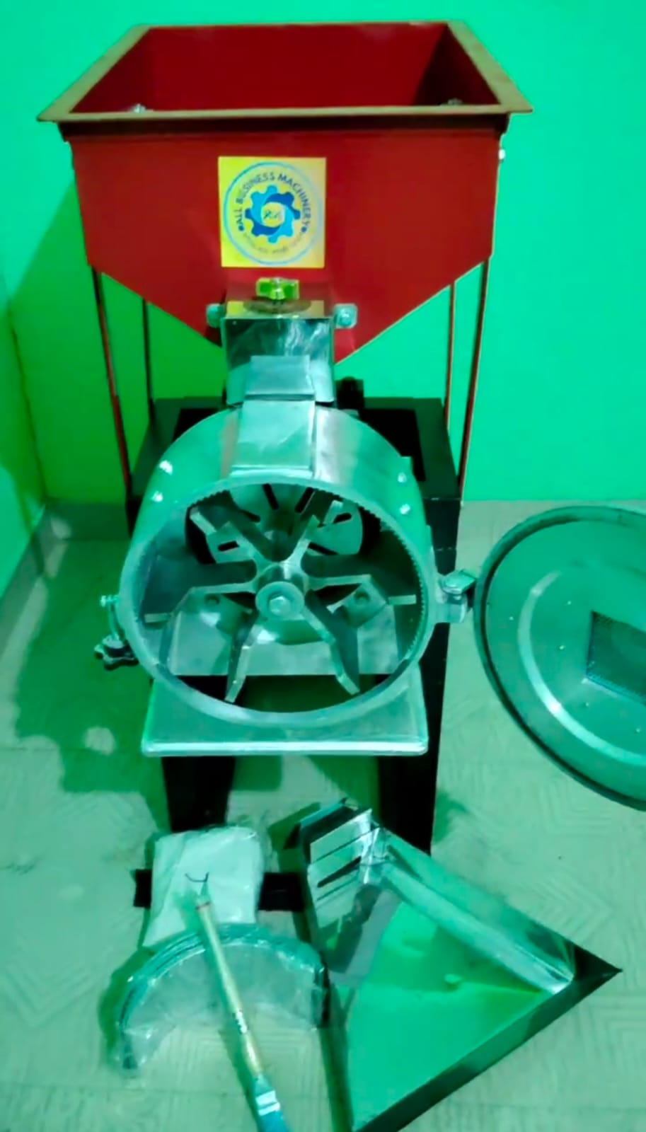 5 hp ms aata pulverizer double chamber machine - Image 3